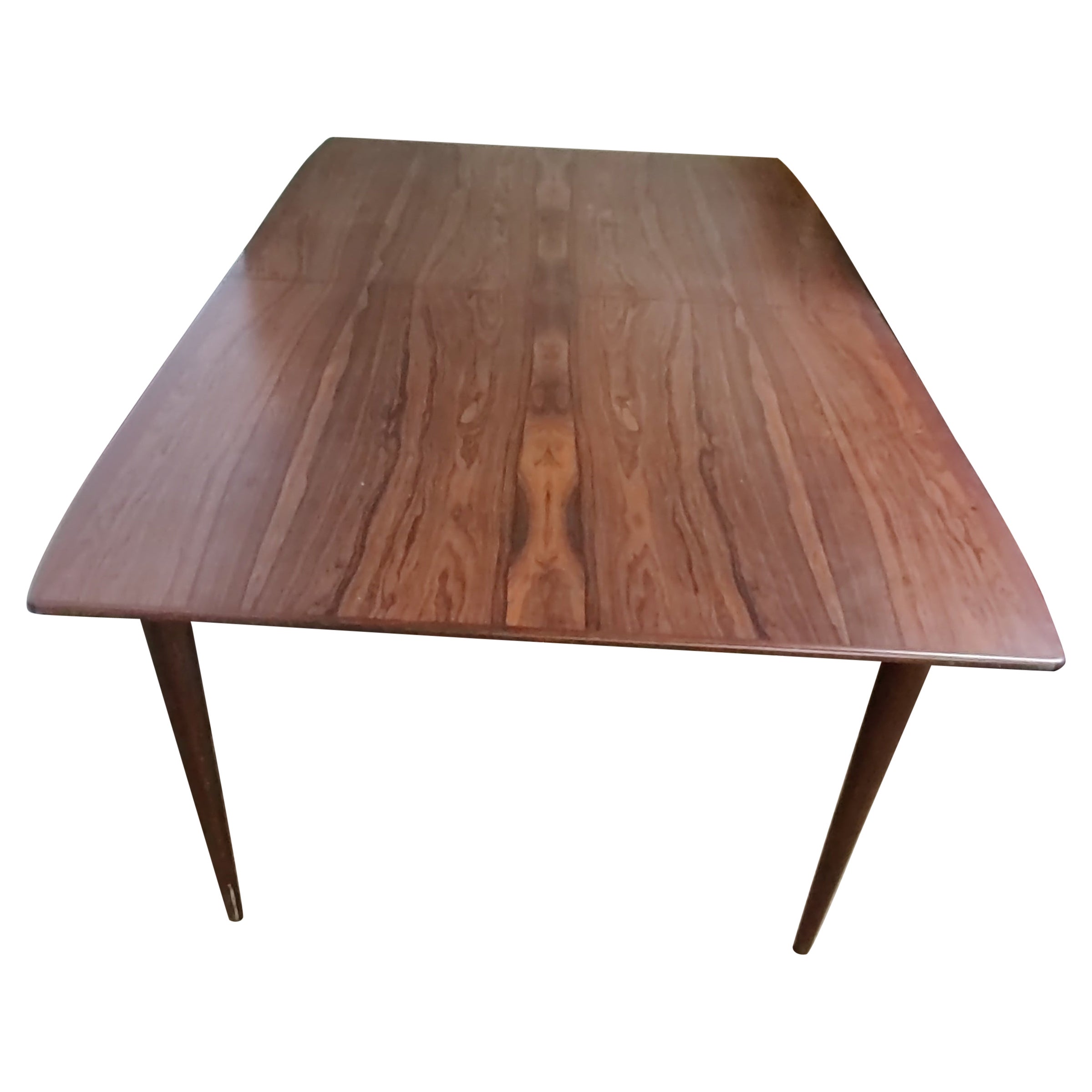Mid-20th Century Mid Century Modern Rosewood Dining Table 2 Leafs by Seffle Sweden