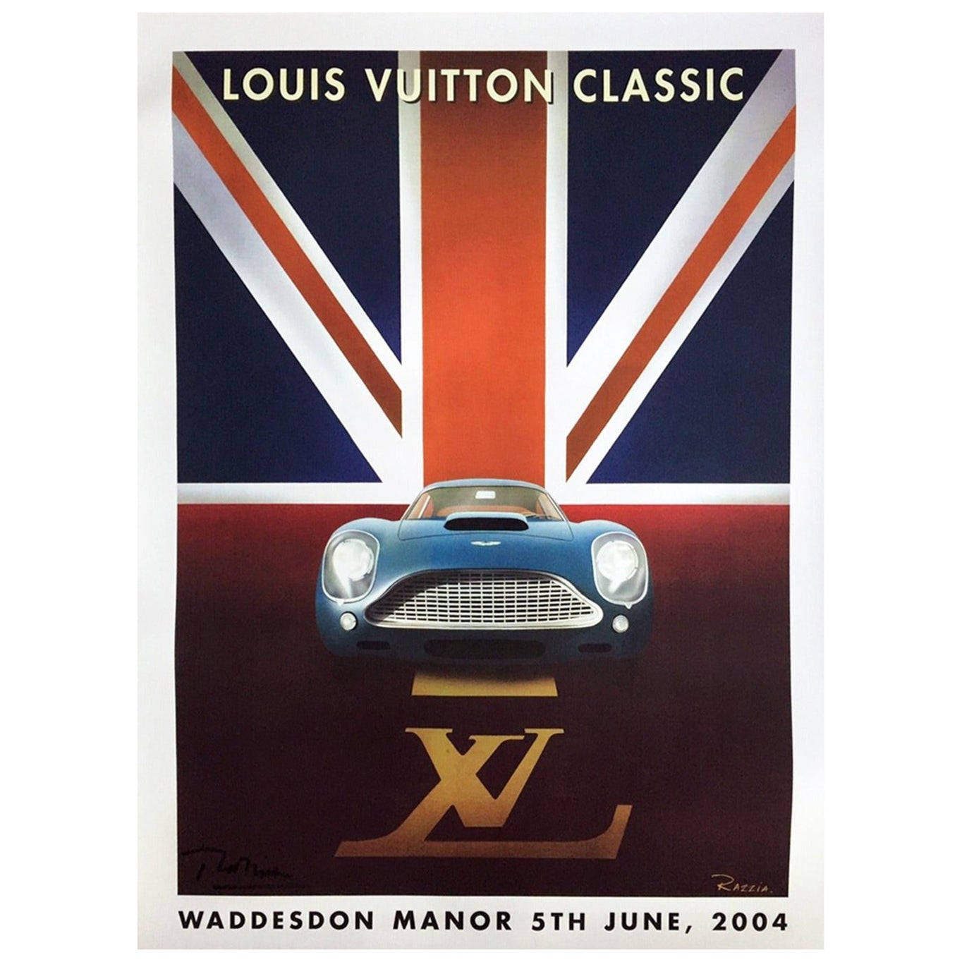 2004 Louis Vuitton Classic 2004 - Razzia Original Vintage Poster For Sale  at 1stDibs
