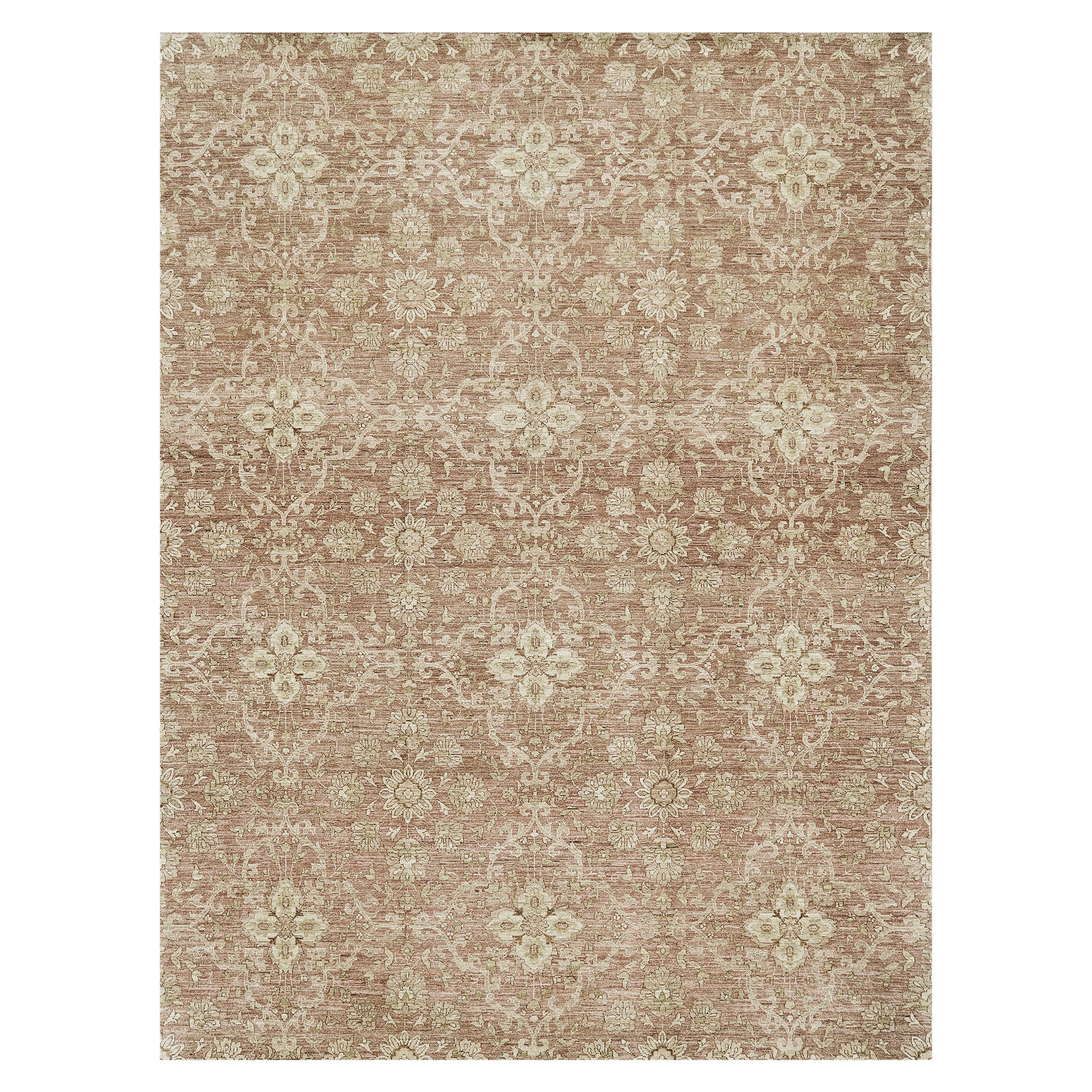 Mehraban Natural Dye Transitional Rug Design D5257 Divine