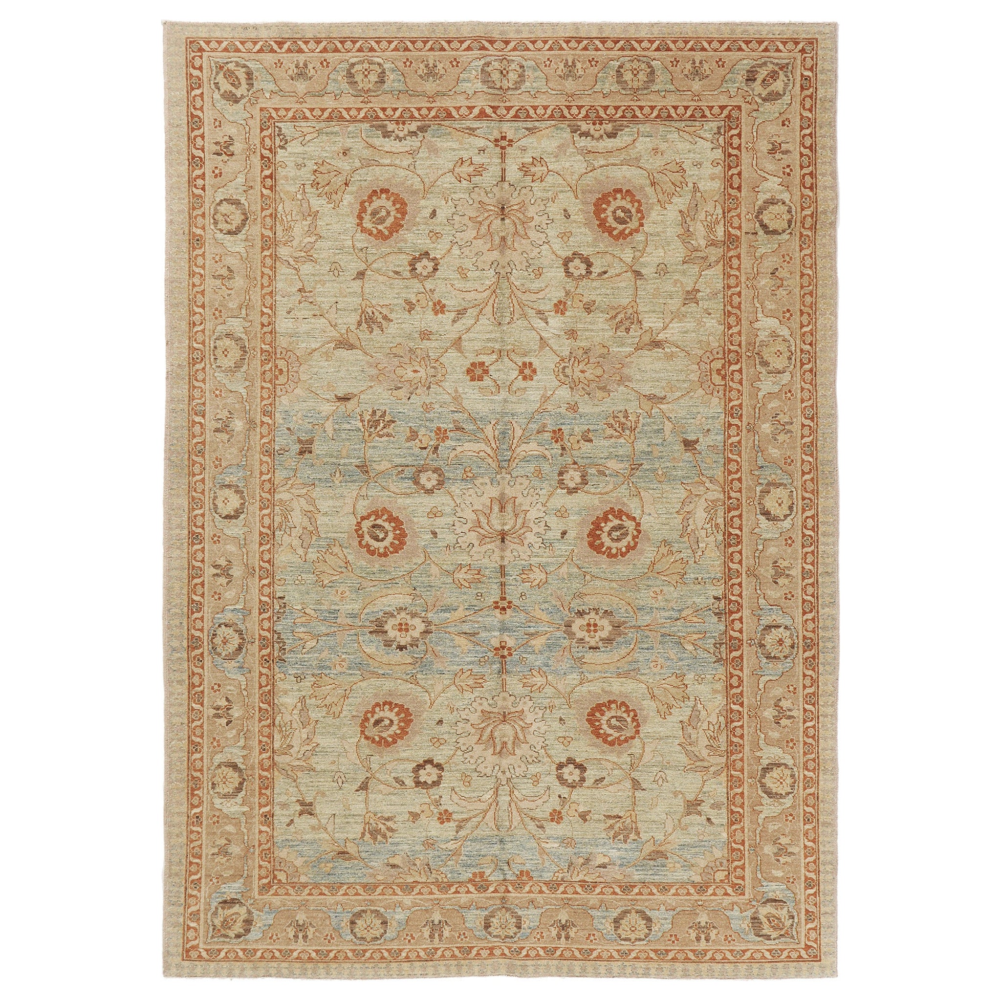 Mehraban Natural Dye Sultanabad Style Rug Divine Collection For Sale