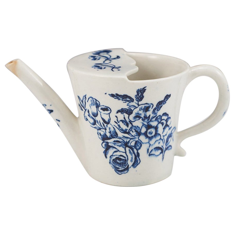 Una taza de comer de Lowestoft Porcelain c1775