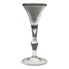 Kit-Cat Georgian Wine Glass c1740
