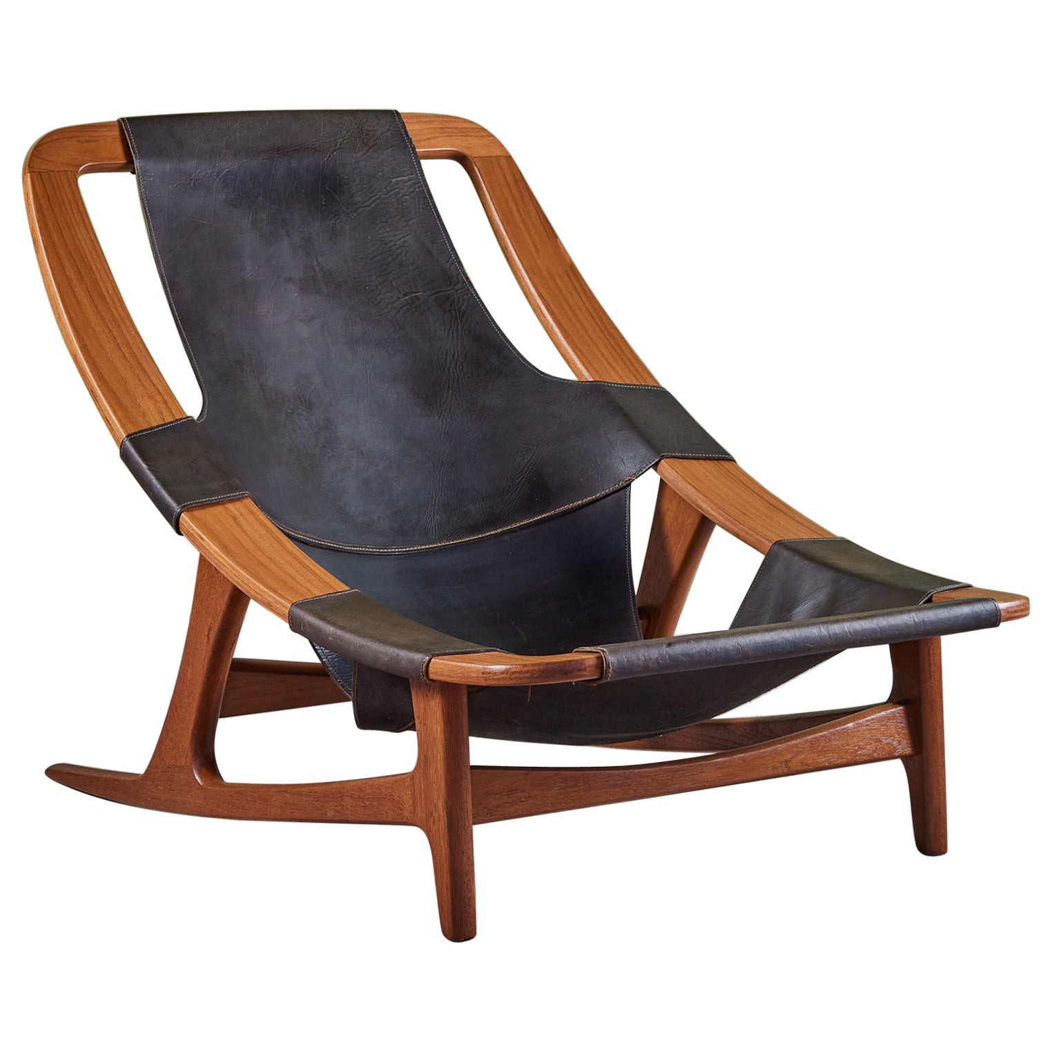 Arne Tidemand-Ruud "Holmenkollen" Lounge Chair for Norcraft For Sale