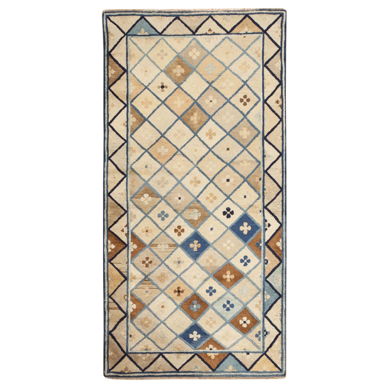 Tapis chinois ancien. Taille : 3 ft x 5 ft 8 in 