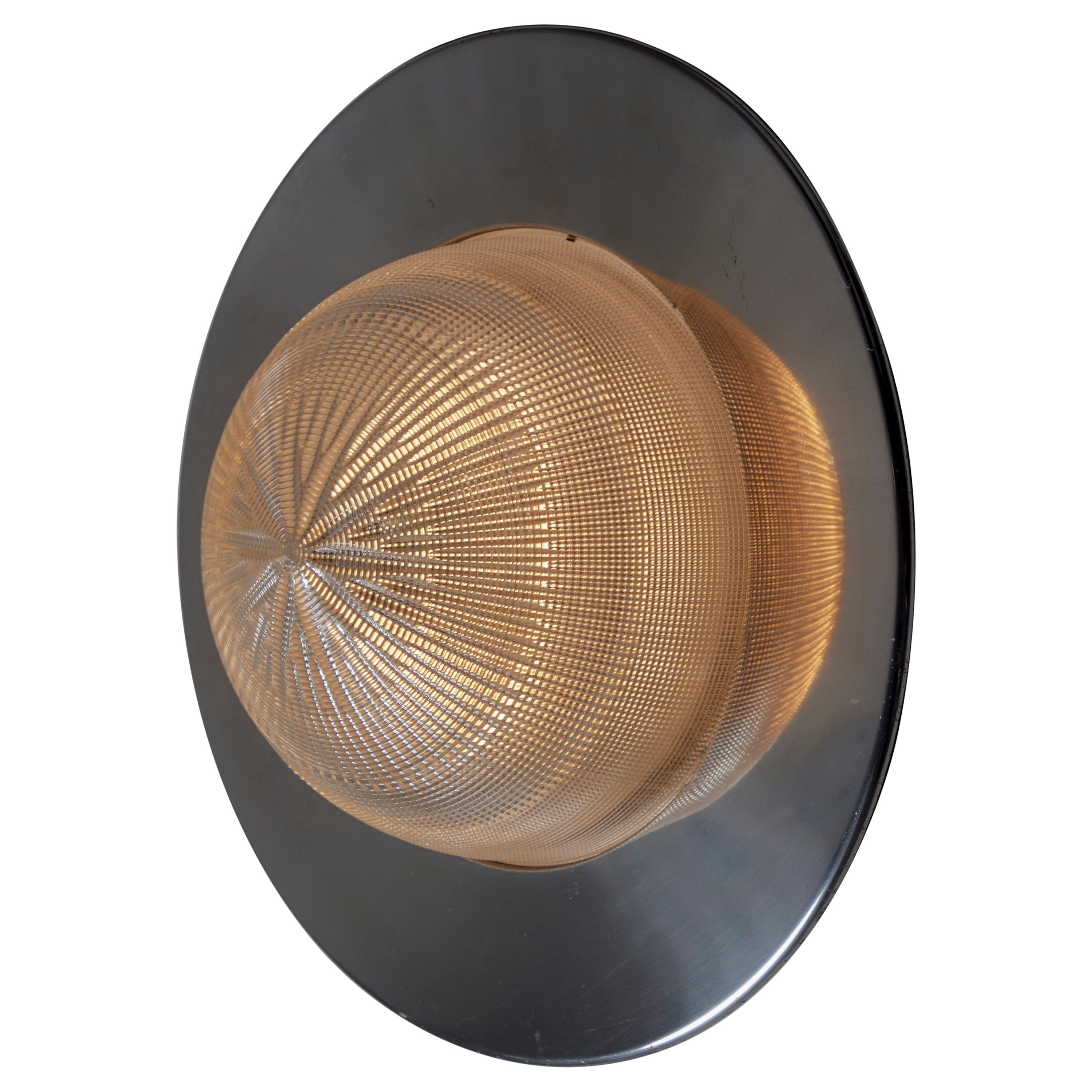 Model 4015 'Brillux' Wall or Ceiling Light by Lamperti  For Sale