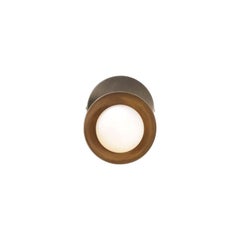 Lámpara de pared pequeña Stem Brass Dome by Lamp Shaper