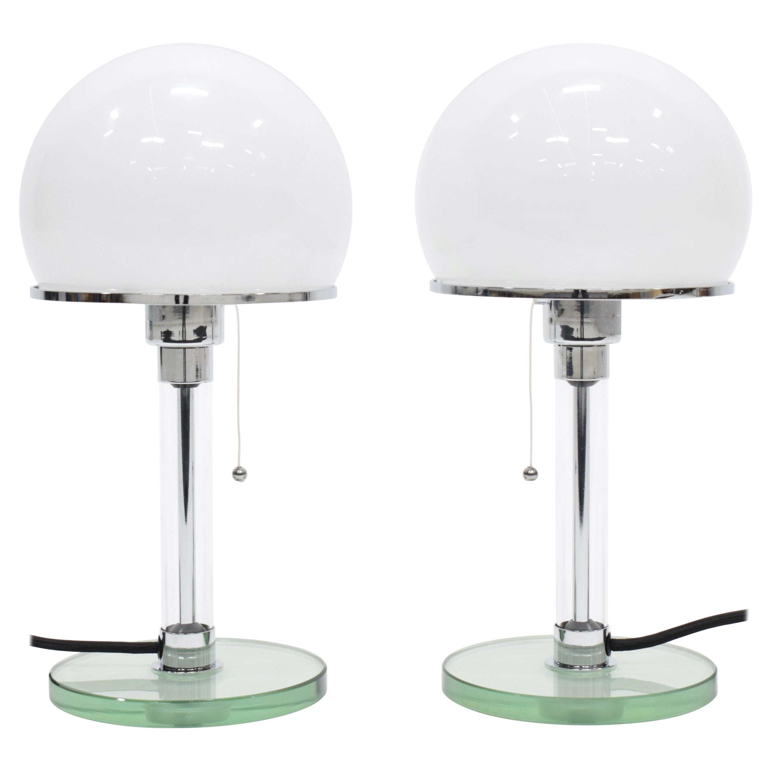 Wilhelm Wagenfeld Bauhaus Lamp For Sale