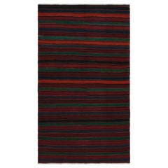 Tapis Kilim tribal afghan vintage, en bourgogne, de Rug & Kilim