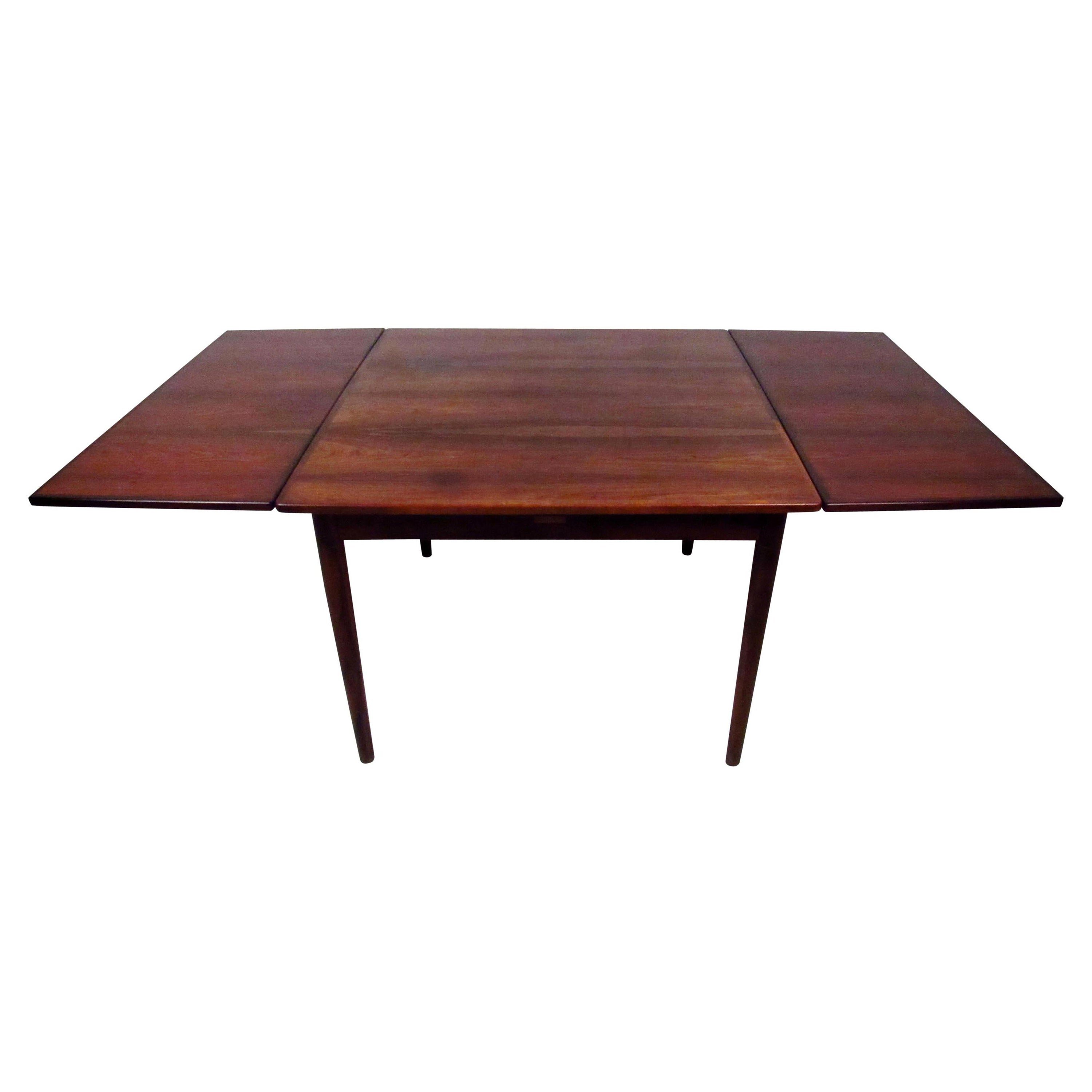 Danish Rosewood Dining Table Attributed to Arne Vodder