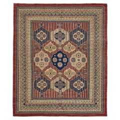 Mehraban Natural Dye Mahal Design Carpet D5054 Bliss