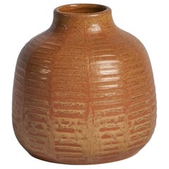 Vase Figgjo Fajanse, céramique, Norvège, 1974