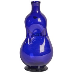 Vase de forme libre, Hugo Gehlin, verre, Suède, années 1940