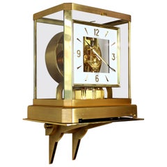 Retro Jaeger LeCoultre Atmos clock with Original Bracket