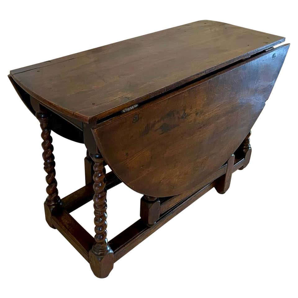 Gateleg Tables - 136 For Sale on 1stDibs | gate leg table, antique ...