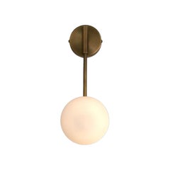 Applique murale Link Glass Globe par Lamp Shaper