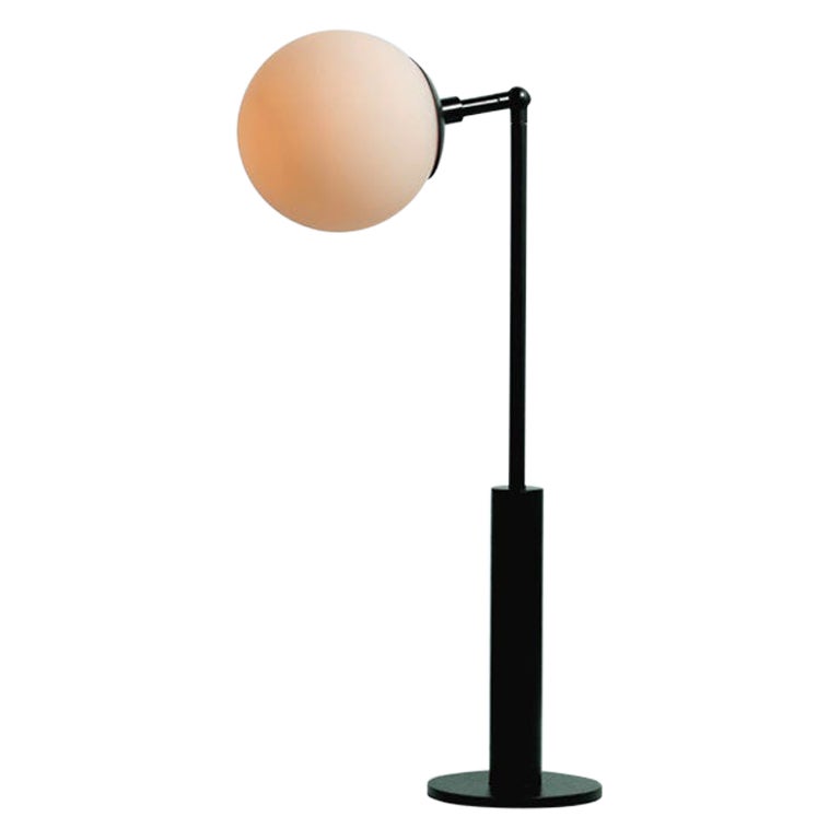 Fly One Glass Globe Desk Lamp by Lamp Shaper For Sale