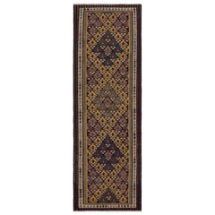 Vintage Persian Kilim in Polychromatic Geometric Patterns, from Rug & Kilim
