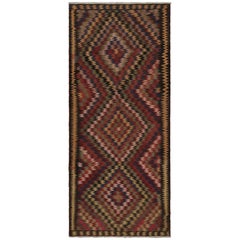 Persischer Kilim mit vielfarbigen Mustern, von Rug & Kilim