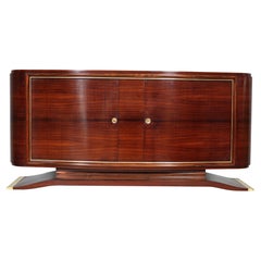 Französisches Sideboard aus Palisander im Art déco-Stil von Marcel Cerf