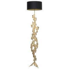 Bronze Floor Lamp -  Hand crafted and cast