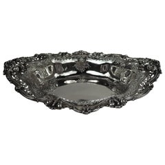 Antique American Victorian Classical Sterling Silver Bowl