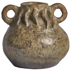 Klase Höganäs, Vase, Steingut, Schweden, 1960er Jahre