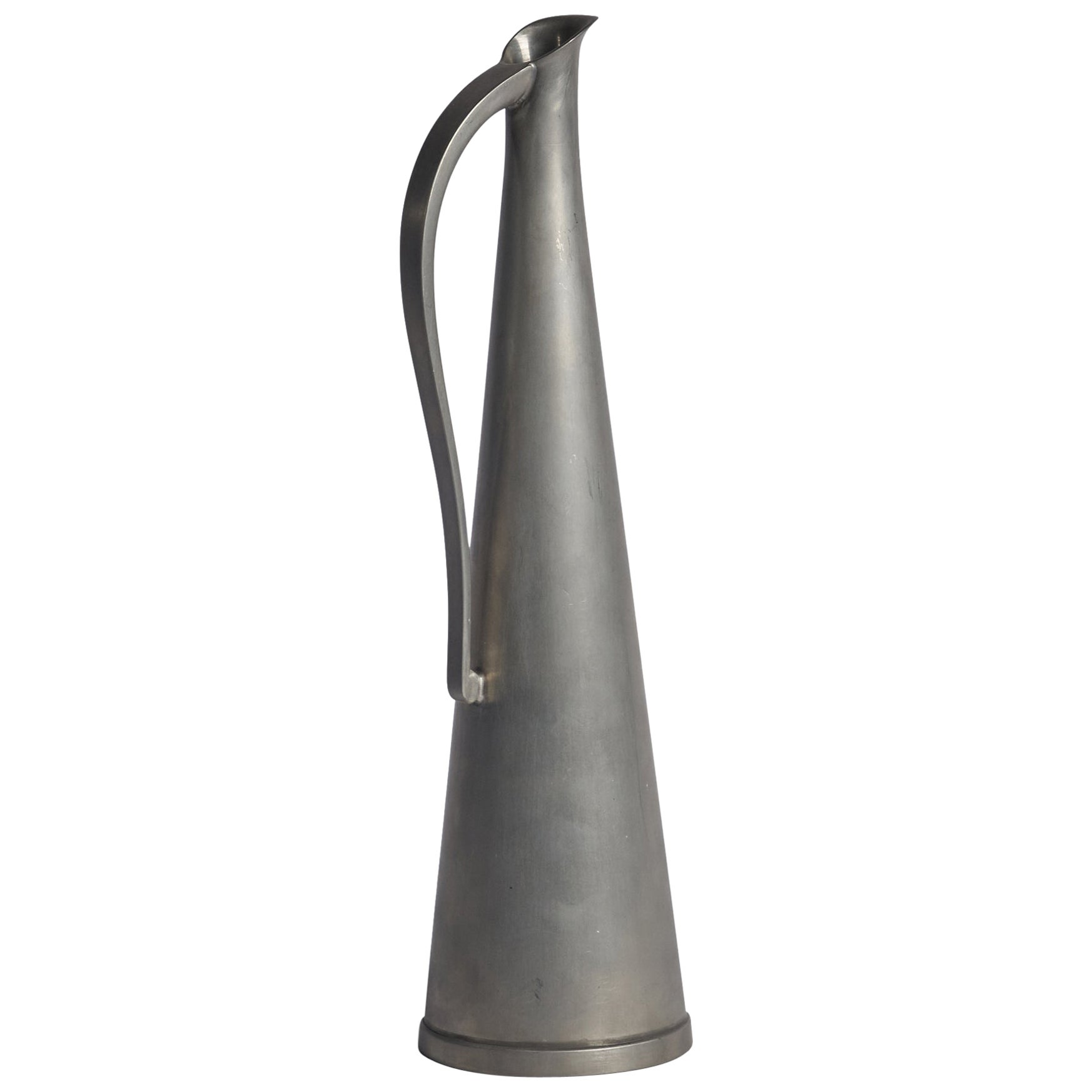 Gunnar Havstad, Pitcher, Pewter, Norway, 1950s