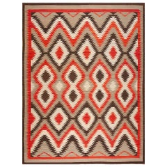 Zeitgenössischer Teppich im Navajo-Stil (9' x 12' - 274 x 365 )