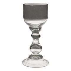 A German Glass Goblet c1760