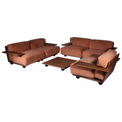 Pianura Sofa, set of sofa and armchair by Mario Bellini, Cassina