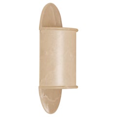 Pilolo White Alabaster Wall Sconce by Simone & Marcel