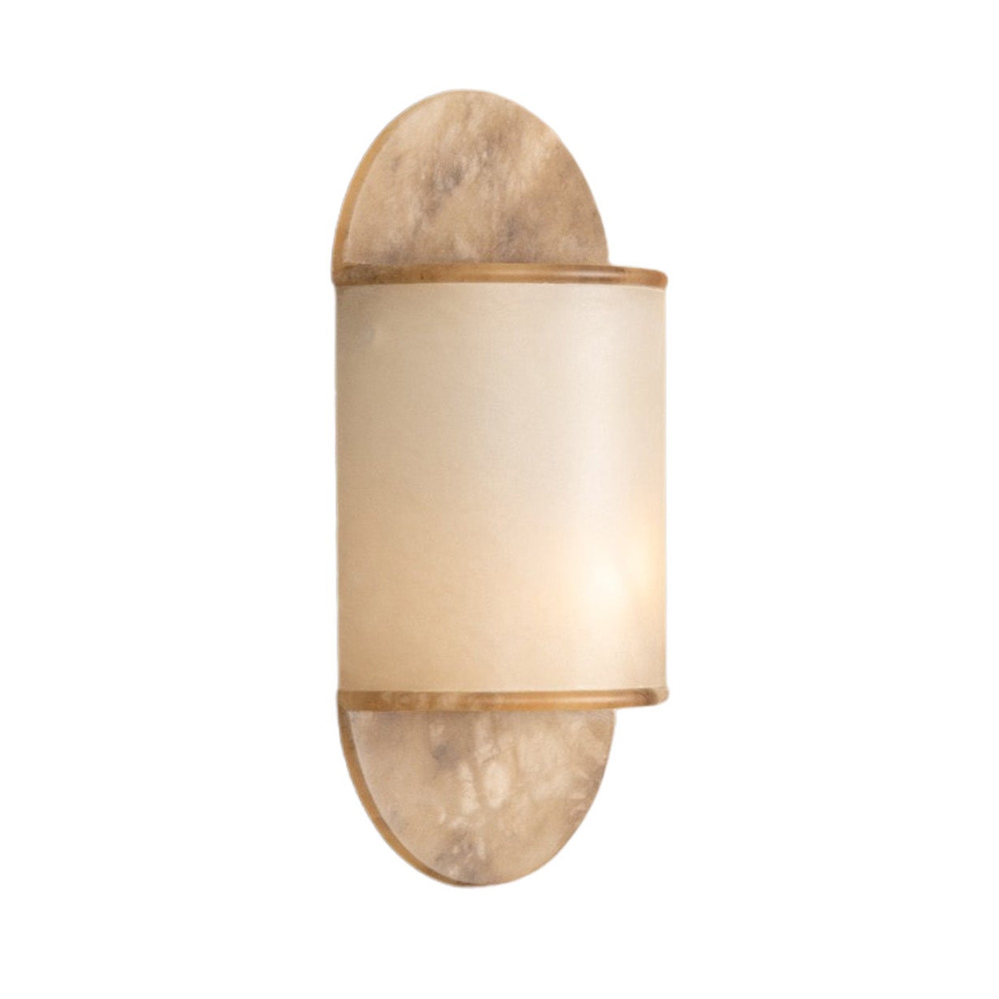 Pilolo Tobacco Alabaster Wall Sconce by Simone & Marcel