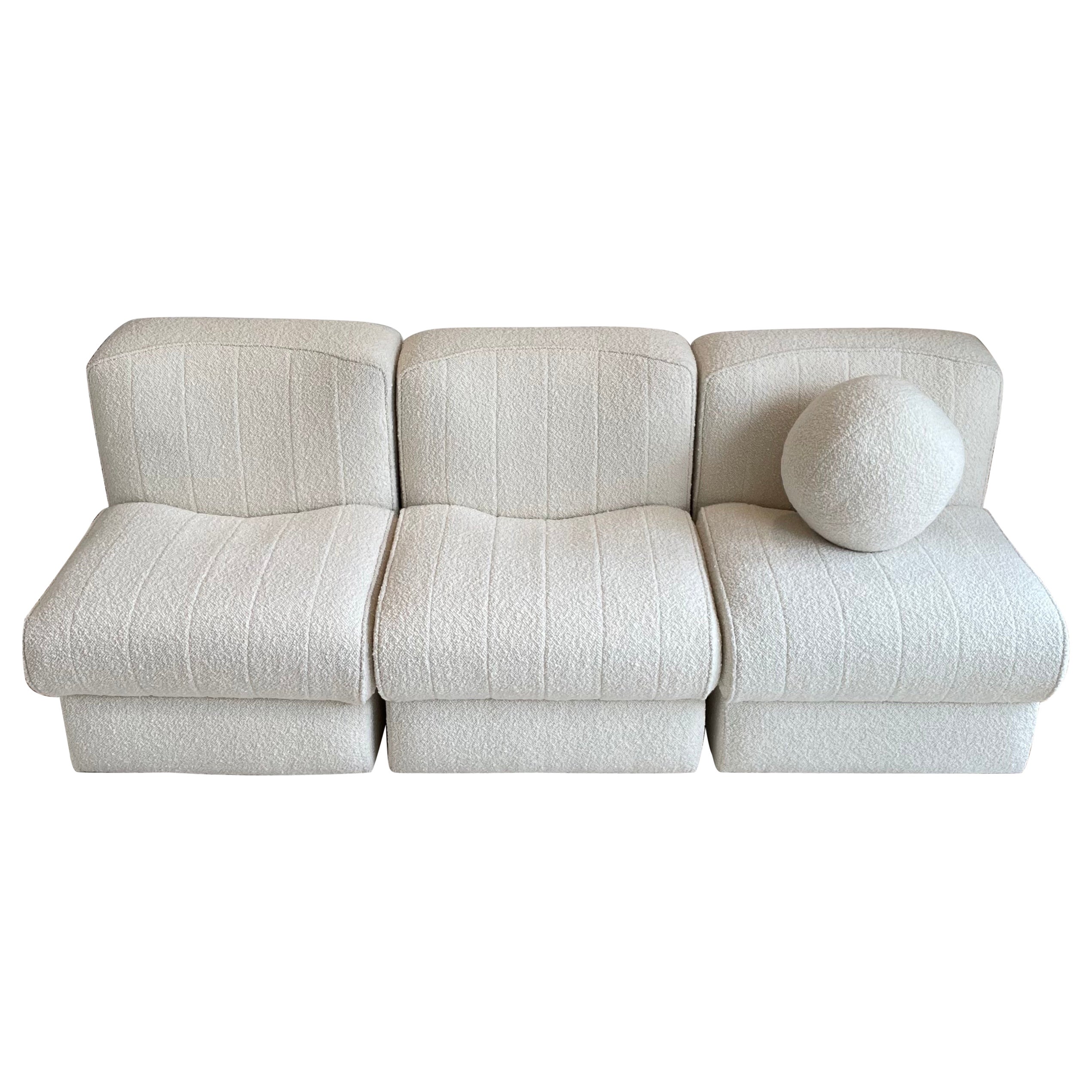 Modular Sofa Straight Units by Tito Agnoli For Sale