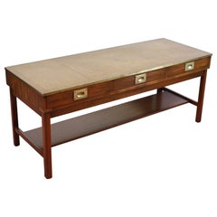 Beautiful Large Campaign Style  Coffee Table 