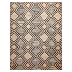 Nazmiyal Collection Modern Central Asian Area Rug. 13 ft x 16 ft 11 in