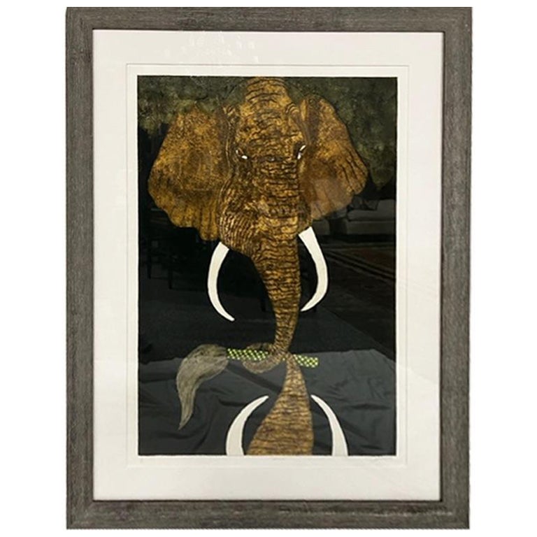 Cuba Elephant Artwork