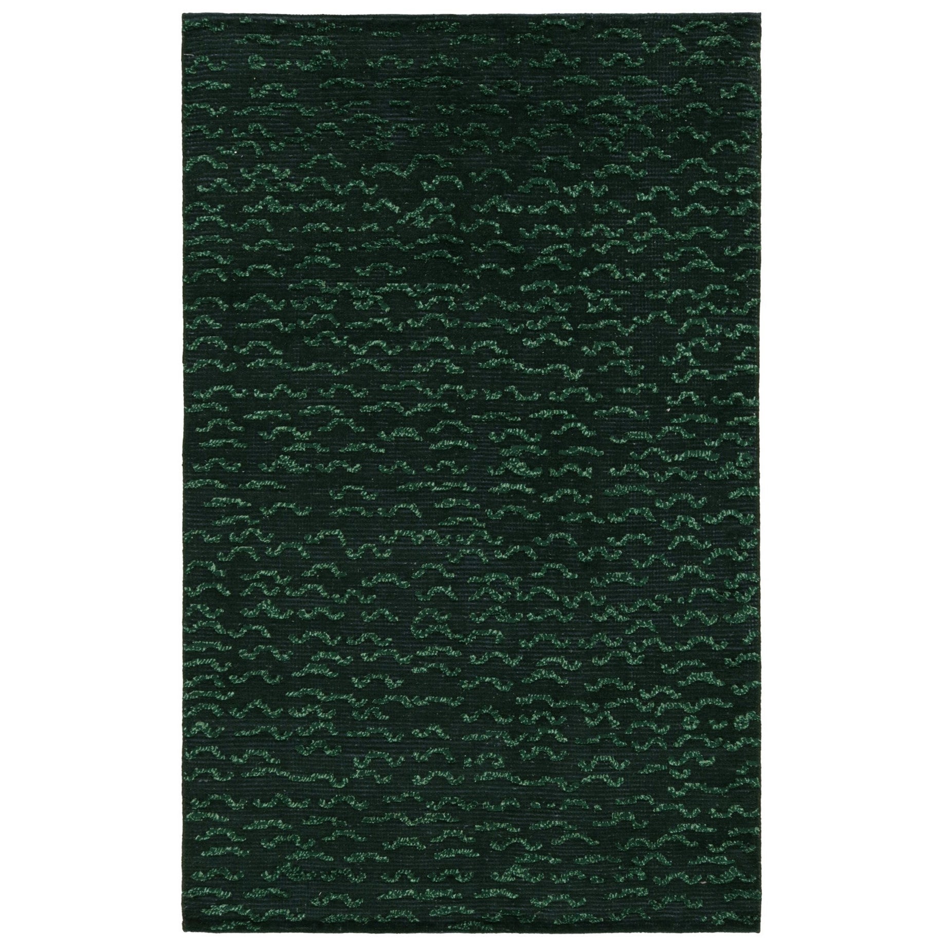 Rug & Kilim’s Contemporary rug in Tones of Green For Sale