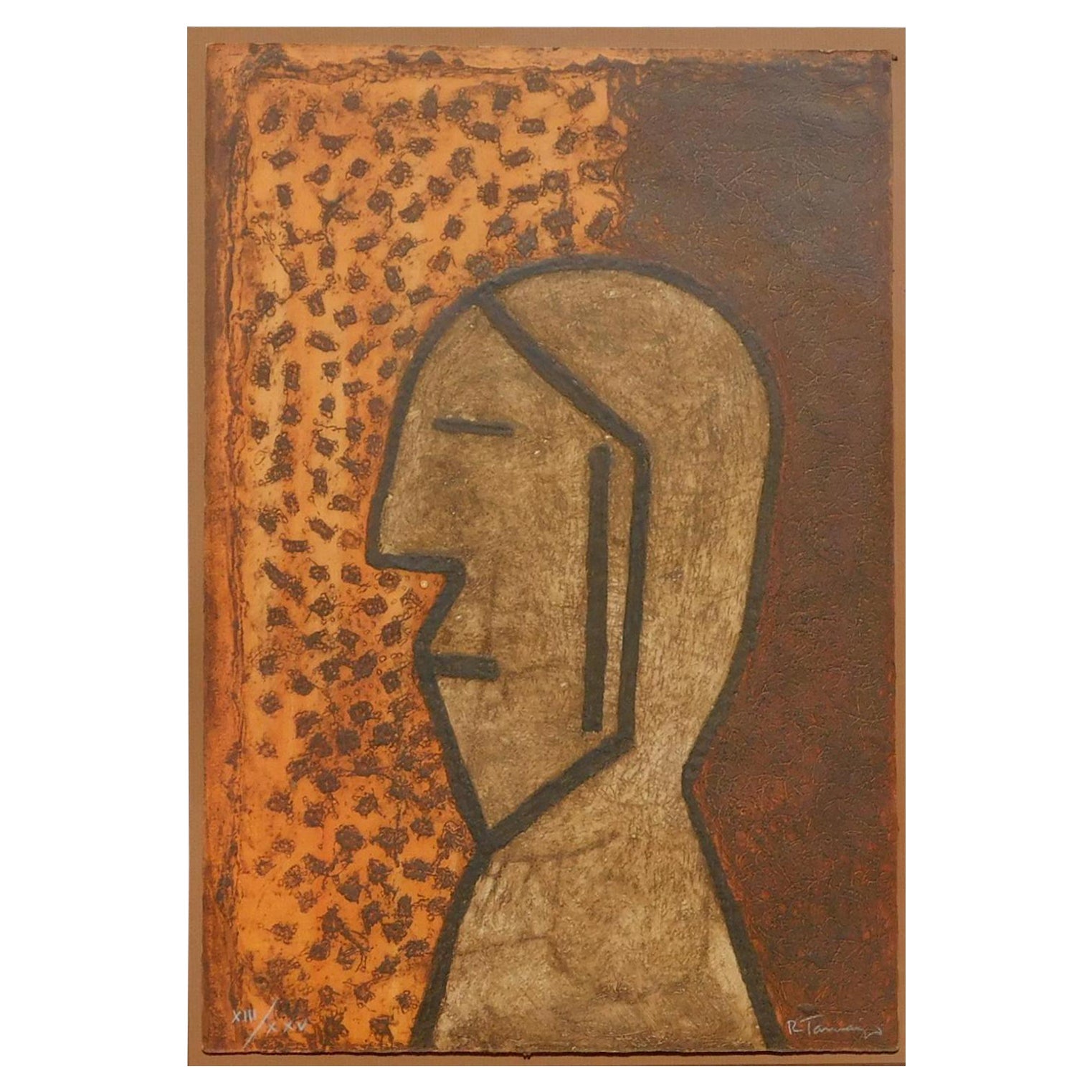 Rufino Tamayo Mixografia, 1977 - Perfil For Sale