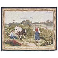 Vintage Mehraban English Tapestry