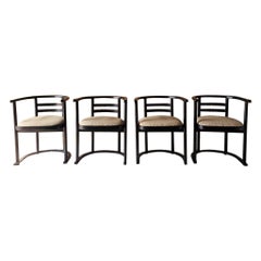 Post Modern Bauhaus Style Dining Chairs