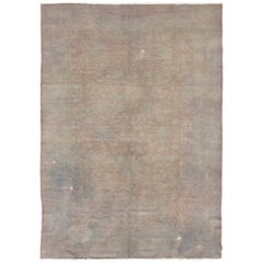 Overdyed Egyptian Vintage Revival Rug