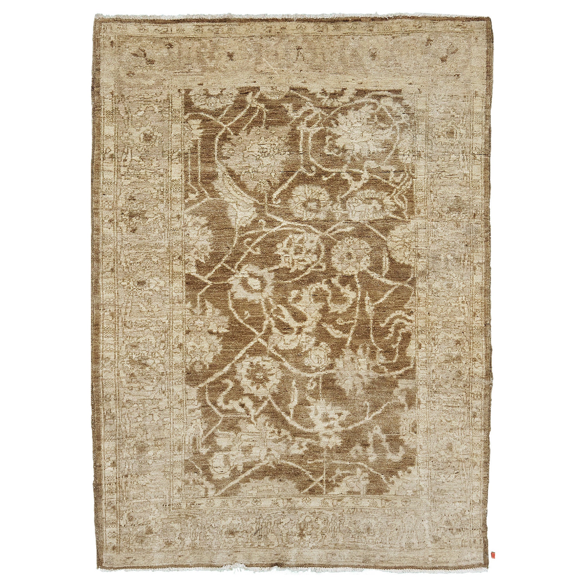 Mehraban Natural Dye Sultanabad Revival Rug For Sale