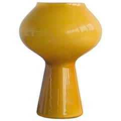 Massimo Vignelli for Venini Murano Glass Mushroom Table Lamp