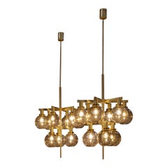 Pair of midcentury chandeliers by Hans-Agne Jakobsson