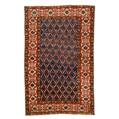 Tapis Kuba caucasien ancien 4x6 Ft