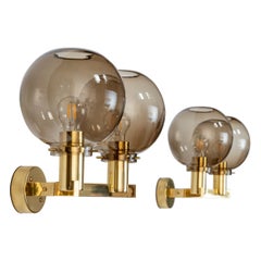 Midcentury wall lights by Hans-Agne Jakobsson
