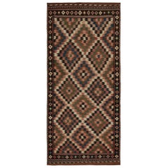 Kilim tribal afghan vintage à motifs polychromes par Rug & Kilim