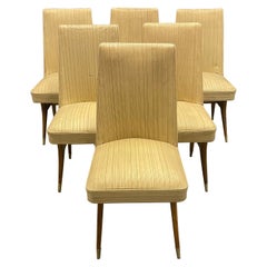 rare set of 6 chairs by  melchiorre bega