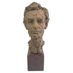 Unique Bust Sculpture of Abraham Lincoln