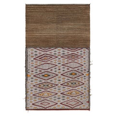 Vintage Zayane Moroccan Kilim with Polychromatic Tribal Patterns by Rug & Kilim